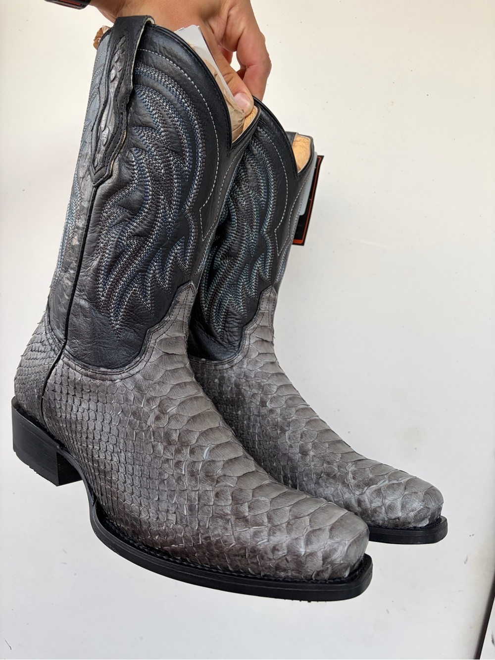 Python Cowboy Boots Roper Brand 10 D